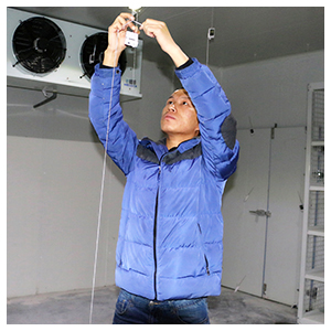 冷庫(kù)驗(yàn)證實(shí)施現(xiàn)場(chǎng)