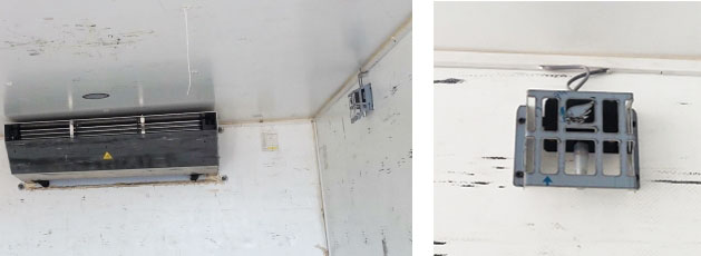 冷鏈車(chē)載溫濕度監(jiān)測(cè)系統(tǒng)安裝效果 冷鏈車(chē)載溫濕度監(jiān)測(cè)系統(tǒng)安裝效果